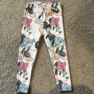 Zara Disney Minnie Mouse Leggings